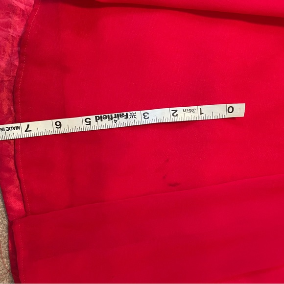 Beautiful red sequin prom or pageant dress. - Picture 8 of 9